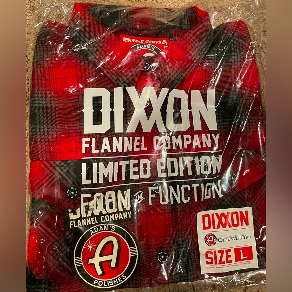 DIXXON Adam’s Polishes flannel woman’s L